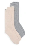 Barefoot Dreams ® 2-pack Cozychic™ Socks In Gray