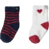 Barefoot Dreams Babies'  2-pack Socks In White