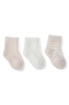 Barefoot Dreams 3-pack Socks In Blue
