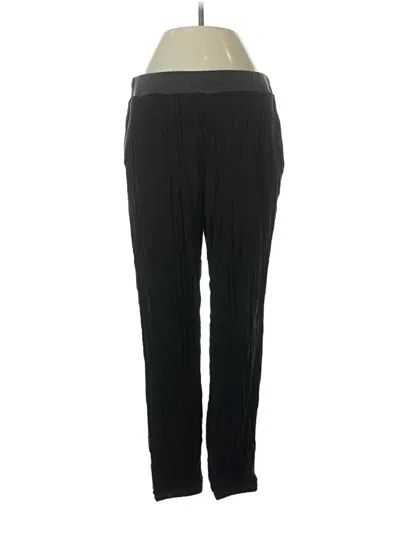 Pre-owned Barefoot Dreams Active Pants In Black