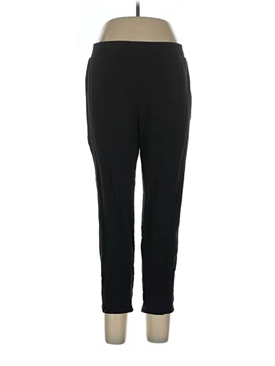 Pre-owned Barefoot Dreams Active Pants In Black