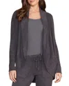 Barefoot Dreams Bcl Circle Cardigan In Carbon