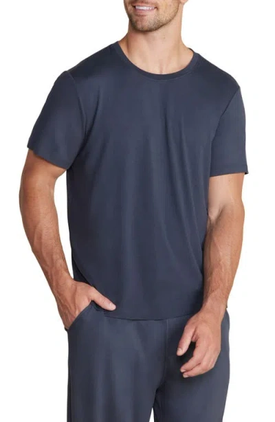 Barefoot Dreams Butterchic Knit Light T-shirt In Indigo