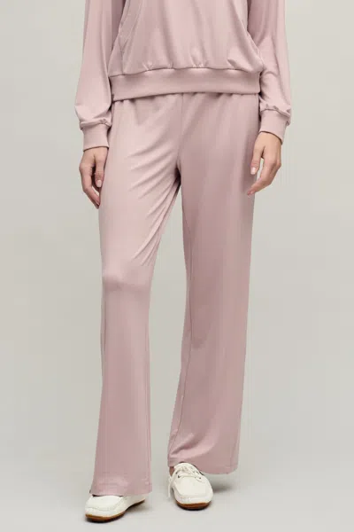 Barefoot Dreams Butterchic Pant With Piping In Teaberry