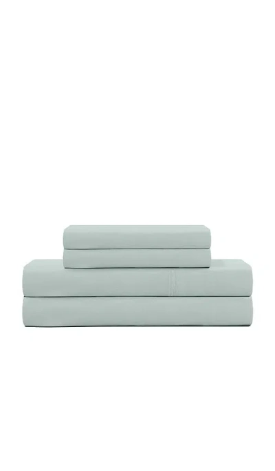Barefoot Dreams Cal King Washed Bamboo Sheet Set In Blue