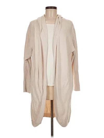 Pre-owned Barefoot Dreams Cardigan Sweater In Brown