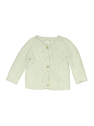 Pre-owned Barefoot Dreams Kids' Cardigan Sweater In Green