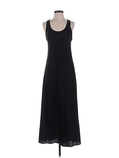Pre-owned Barefoot Dreams Casual Dress In Black