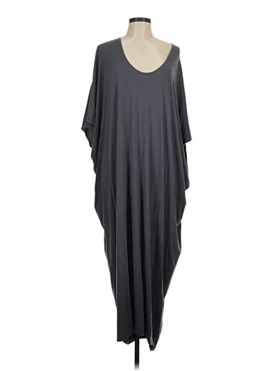 Pre-owned Barefoot Dreams Casual Dress In Gray