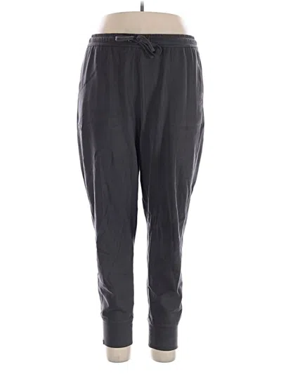 Pre-owned Barefoot Dreams Casual Pants In Gray