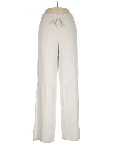 Pre-owned Barefoot Dreams Casual Pants In Ivory