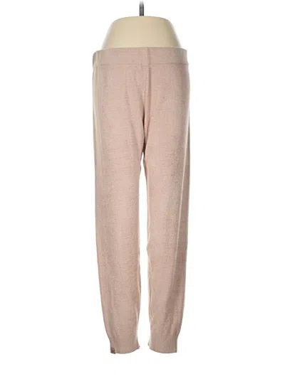 Pre-owned Barefoot Dreams Casual Pants In Tan