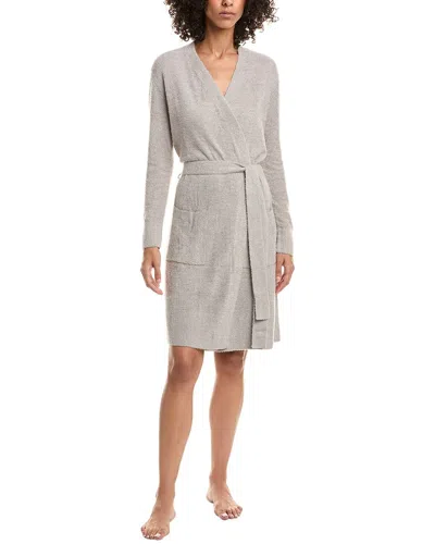 Barefoot Dreams Ccl Short Robe In Gray