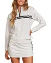 Barefoot Dreams Chic 1/2-zip Pullover In Neutral