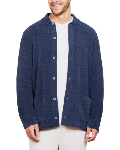 Barefoot Dreams Chul Button Down Cardigan In Blue