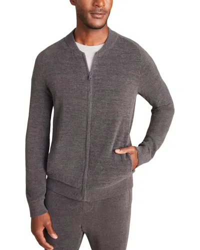 Barefoot Dreams Chul Zip-front Jacket In Gray