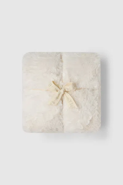 Barefoot Dreams Cloud Faux Fur Throw In Neutral