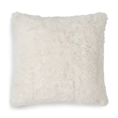 Barefoot Dreams Cloud Faux Fur Throw Pillow, 20 X 20 In Brown