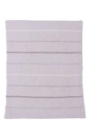 Barefoot Dreams Babies'  Cozy Chic® Stripe Stroller Blanket In Pink