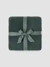 Barefoot Dreams Cozy Chic Throw In Deep Juniper