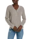 Barefoot Dreams Cozy Chic Ultra Light Rib Back Placket Henley