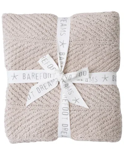 Barefoot Dreams Cozy Shine Herringbone Blanket In Animal Print