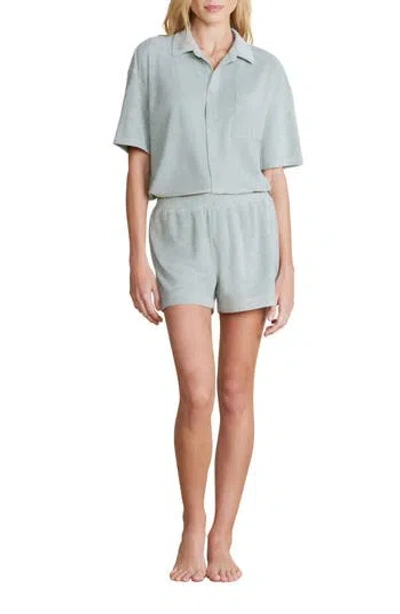 Barefoot Dreams ® Cozy Terry® Shorts In Beach Glass
