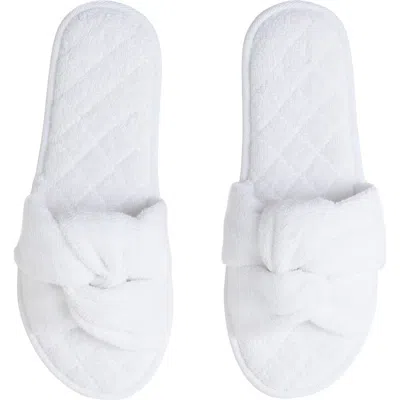 Barefoot Dreams ® Cozy Terry® Slipper In White