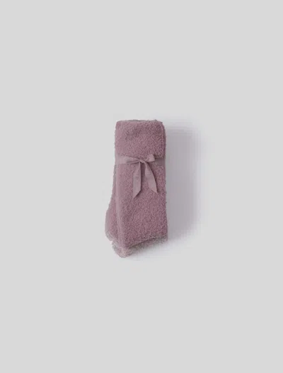 Barefoot Dreams Cozychic® 2 Pair Sock Set In Teaberry / Heathered Stone