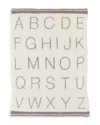 Barefoot Dreams Cozychic Abc Blanket - Baby In Cream/beach