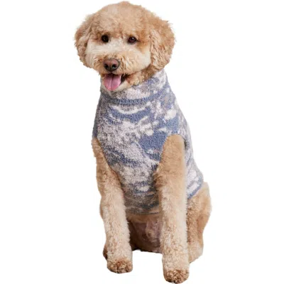 Barefoot Dreams ® Cozychic™ Abstract Camo Dog Sweater In Almond/dusk