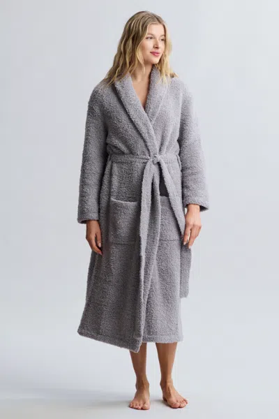 Barefoot Dreams Cozychic® Adult Robe In Dove Gray