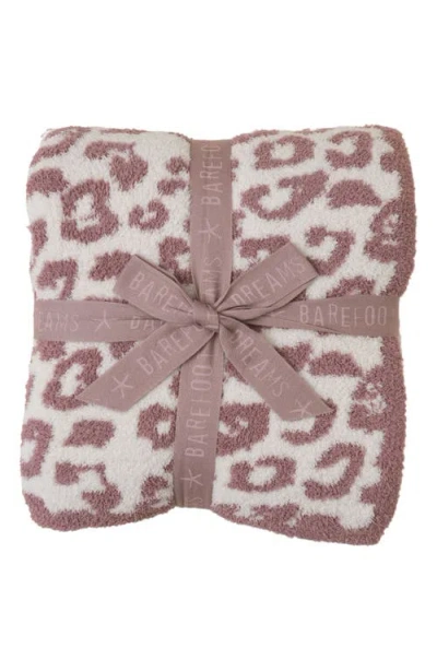Barefoot Dreams Cozychic® Animal Print Throw Blanket In Terra/ Cream