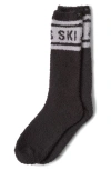 Barefoot Dreams Cozychic™ Après Ski Socks In Black
