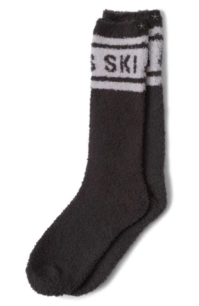 Barefoot Dreams Cozychic™ Après Ski Socks In Black