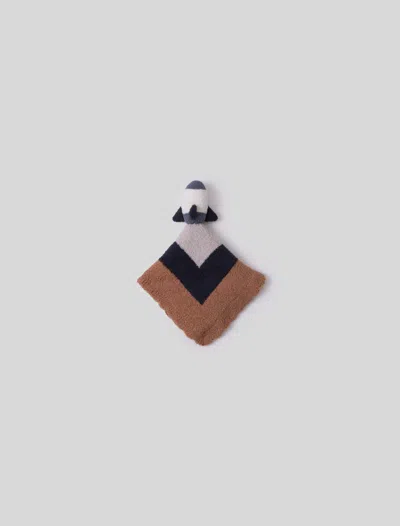 Barefoot Dreams Cozychic® Baby Space Ship Lovey In Brown