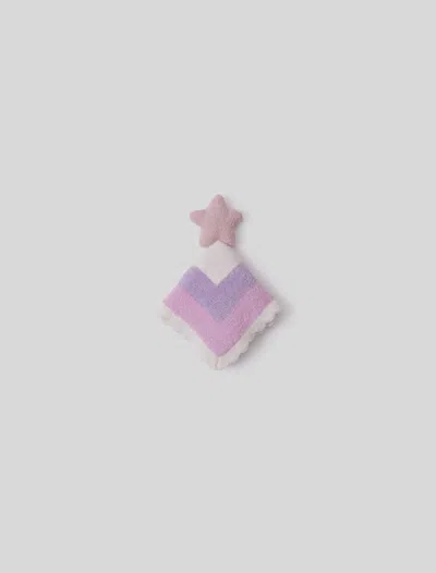 Barefoot Dreams Cozychic® Baby Space Star Lovey In Dusty Rose Multi
