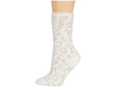 Barefoot Dreams Cozychic Barefoot In The Wild Sock Women's No Show Socks Shoes Cream/stone: One Size In Brown