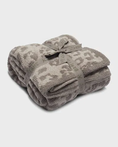 Barefoot Dreams Barefoot In The Wild Cozy Chic Adult Throw In Linen Warm Grey