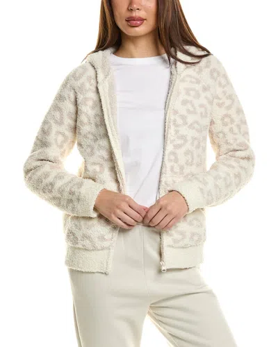 Barefoot Dreams Cozychic Barefoot In The Wild Zip Hoodie In Neutral