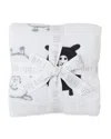 Barefoot Dreams Cozychic Black Sheep Blanket In Pearl Multi
