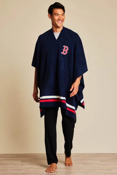 Barefoot Dreams Cozychic® Boston Red Sox™ 3 In 1 Poncho In Red Sox Multi