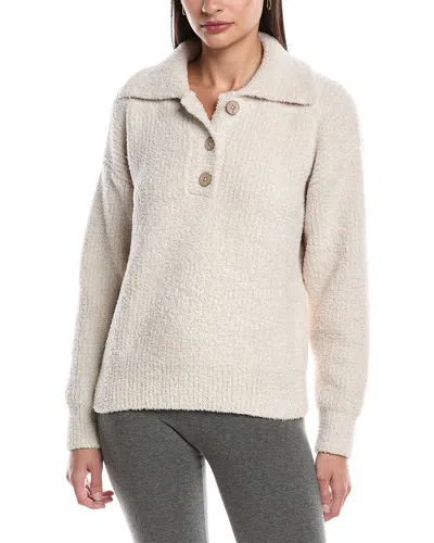 BAREFOOT DREAMS BAREFOOT DREAMS COZYCHIC BUTTON PLACKET PULLOVER