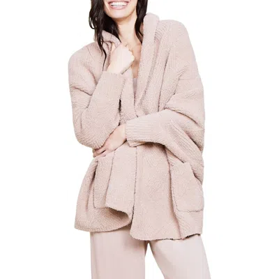 Barefoot Dreams Cozychic® Cable Knit Blanket Wrap In Willow