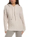 Barefoot Dreams Cozychic Cable Teddy Pullover In Grey