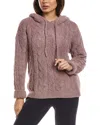 Barefoot Dreams Cozychic Cable Teddy Pullover In Multi