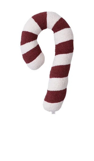 Barefoot Dreams Cozychic Candy Cane Pillow In Multi