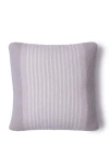 Barefoot Dreams Cozychic® Center Stripe Accent Pillow In Purple