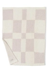 Barefoot Dreams Cozychic® Check Stroller Blanket In Chai/cream