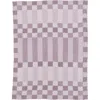 Barefoot Dreams Cozychic Checkerboard Throw Blanket In Pink